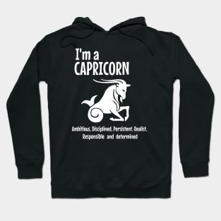 I am a capricorn Hoodie